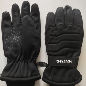 Black Men's Light Fall/Winter Gloves